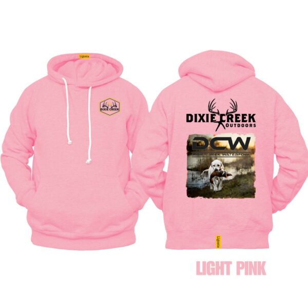 Ligosta Dixie Creek, Wildlife Collection Hoodie, Unisex Hoodie Featuring Retriever With Duck Design, Perfect For Waterfowl Fans 022 - Image 4