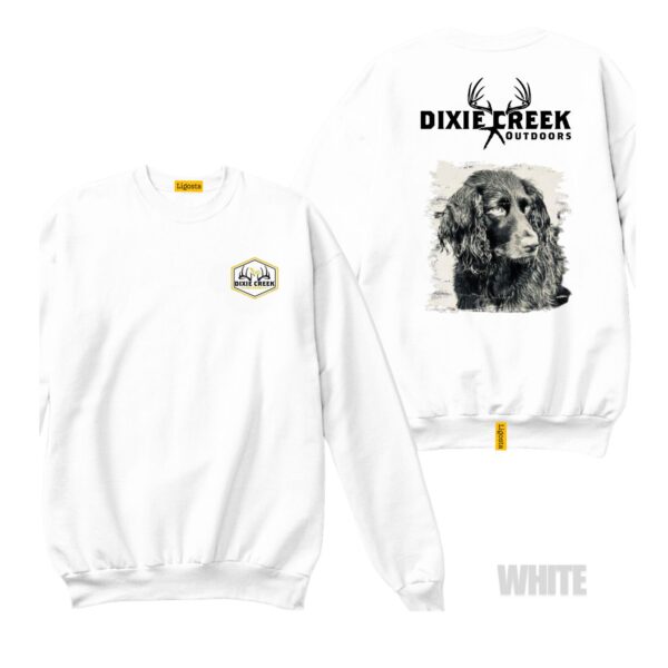 Ligosta Dixie Creek, Wildlife Collection Sweatshirt, Unisex Sweatshirt Featuring Spaniel Design, Perfect For Dog Lovers 018 - Image 3