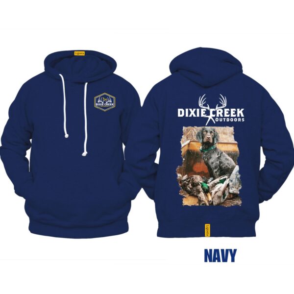 Ligosta Dixie Creek, Wildlife Collection Hoodie, Unisex Hoodie Featuring Hunting Dog Design, Perfect For Outdoor Fans 019 - Image 2