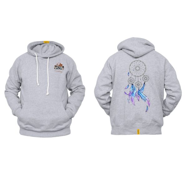 Ligosta Cowboy, Midnight Dream Collection Hoodie, Unisex Hoodie With Elegant Dreamcatcher Design, Perfect For Boho Lovers 013 - Image 2