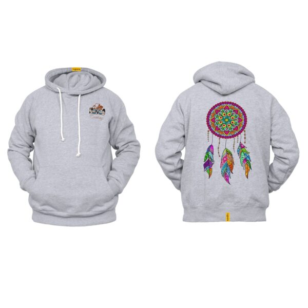 Ligosta Cowboy, Colorful Dreamcatcher Collection Hoodie, Unisex Hoodie With Vibrant Dreamcatcher Design, Perfect For Boho Lovers 012 - Image 2