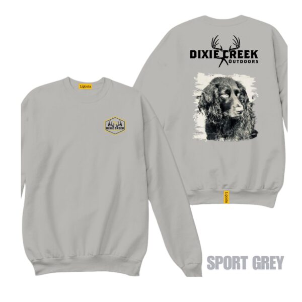 Ligosta Dixie Creek, Wildlife Collection Sweatshirt, Unisex Sweatshirt Featuring Spaniel Design, Perfect For Dog Lovers 018 - Image 5