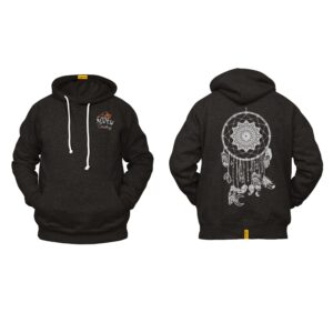 Ligosta Cowboy, Celestial Dream Collection Hoodie, Unisex Hoodie With Moon And Dreamcatcher Design, Perfect For Boho Lovers 026
