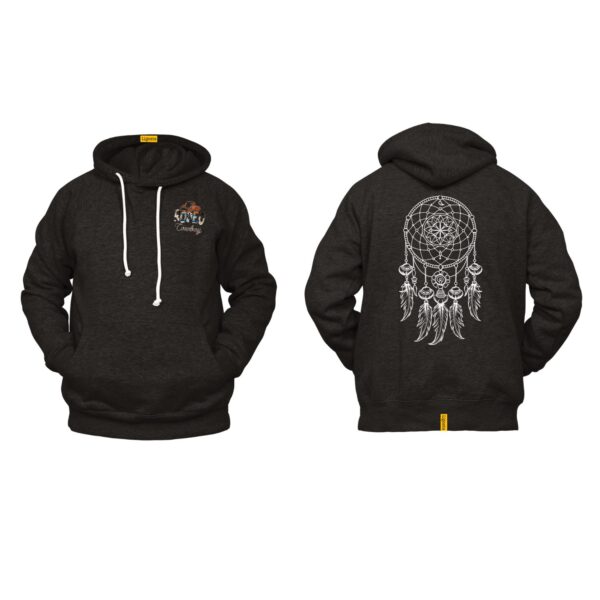 Ligosta Cowboy, Sacred Dream Collection Hoodie, Unisex Hoodie With Classic Dreamcatcher Design, Perfect For Boho Lovers 035