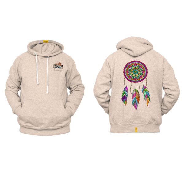 Ligosta Cowboy, Colorful Dreamcatcher Collection Hoodie, Unisex Hoodie With Vibrant Dreamcatcher Design, Perfect For Boho Lovers 012 - Image 5