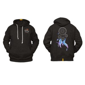 Ligosta Cowboy, Midnight Dream Collection Hoodie, Unisex Hoodie With Elegant Dreamcatcher Design, Perfect For Boho Lovers 013