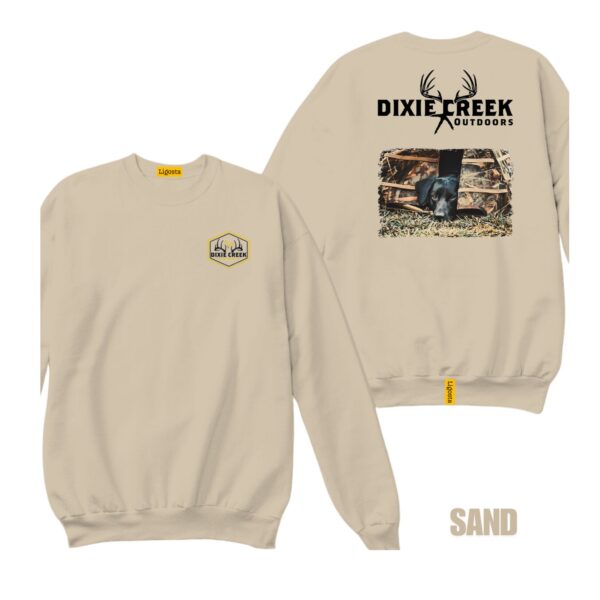 Ligosta Dixie Creek, Wildlife Collection Sweatshirt, Unisex Sweatshirt Featuring Hunting Dog Design, Perfect For Dog Lovers 016 - Image 6