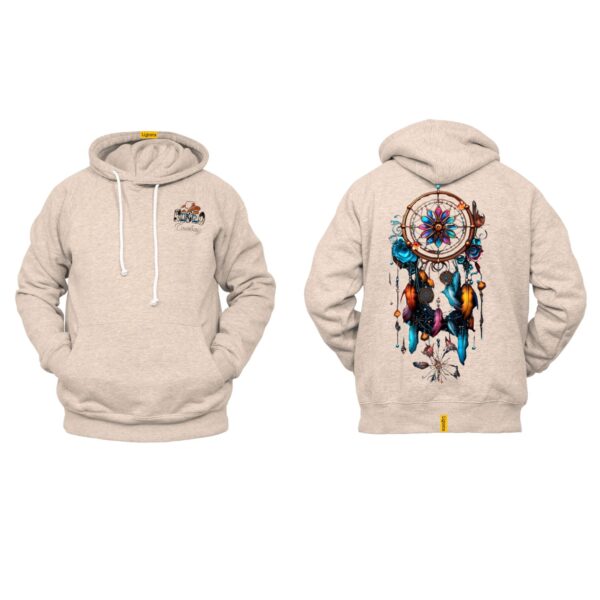 Ligosta Cowboy, Western Spirit Collection Hoodie, Unisex Hoodie with Colorful Dreamcatcher Art, Perfect for a Stylish Western Look 048 - Image 5