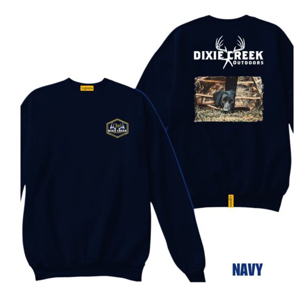 Ligosta Dixie Creek, Wildlife Collection Sweatshirt, Unisex Sweatshirt Featuring Hunting Dog Design, Perfect For Dog Lovers 016 - Image 2