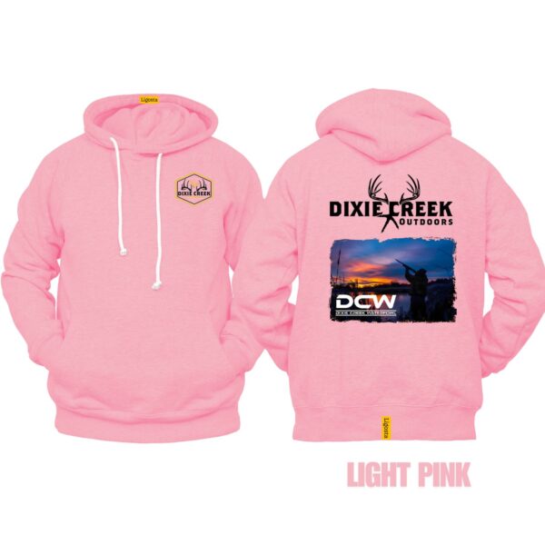Ligosta Dixie Creek, Wildlife Collection Hoodie, Unisex Hoodie Featuring Waterfowl Sunset Scene, Perfect For Hunters 021 - Image 4