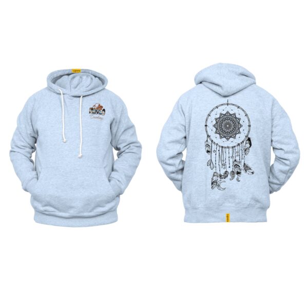 Ligosta Cowboy, Celestial Dream Collection Hoodie, Unisex Hoodie With Moon And Dreamcatcher Design, Perfect For Boho Lovers 026 - Image 6