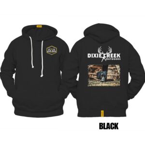 Ligosta Dixie Creek, Wildlife Collection Hoodie, Unisex Hoodie Featuring Hunting Dog Design, Perfect For Dog Lovers 016