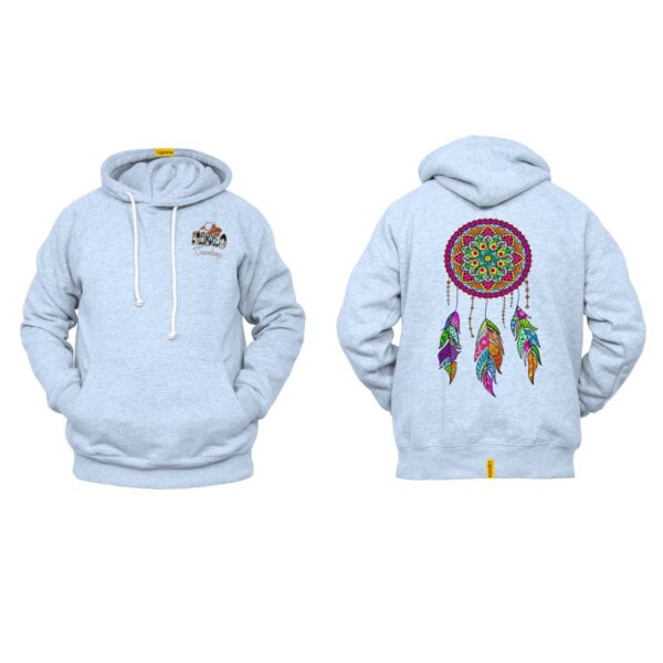 Ligosta Cowboy, Colorful Dreamcatcher Collection Hoodie, Unisex Hoodie With Vibrant Dreamcatcher Design, Perfect For Boho Lovers 012 - Image 6