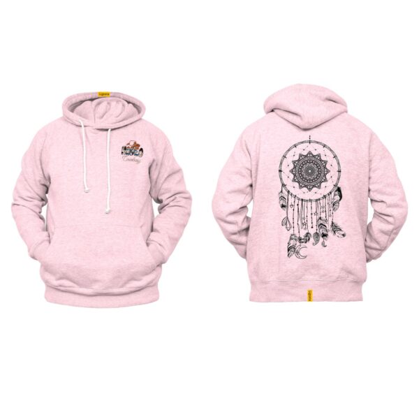 Ligosta Cowboy, Celestial Dream Collection Hoodie, Unisex Hoodie With Moon And Dreamcatcher Design, Perfect For Boho Lovers 026 - Image 4