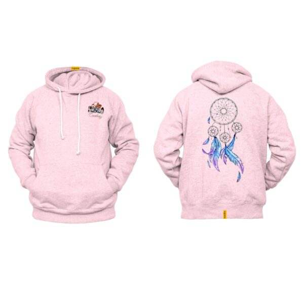 Ligosta Cowboy, Midnight Dream Collection Hoodie, Unisex Hoodie With Elegant Dreamcatcher Design, Perfect For Boho Lovers 013 - Image 4