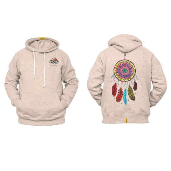 Ligosta Cowboy, Tribal Star Dreamcatcher Collection Hoodie, Unisex Hoodie With Colorful Dreamcatcher Design, Perfect For Boho Lovers 016 - Image 5