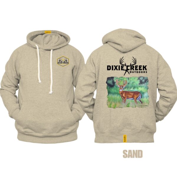 Ligosta Dixie Creek, Outdoor Wildlife Collection Hoodie, Unisex Hoodie Featuring Whitetail Deer Design, Deer Hunting Enthusiasts 010 - Image 6