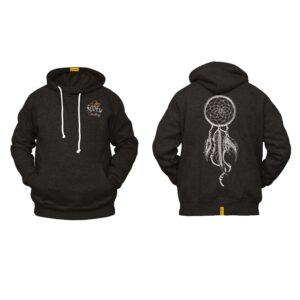 Ligosta Cowboy, Ethereal Dream Collection Hoodie, Unisex Hoodie With Intricate Dreamcatcher Design, Perfect For Boho Lovers 029