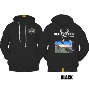 Ligosta Dixie Creek, Outdoor Wildlife Collection Hoodie, Unisex Hoodie Featuring Multi-Species Design, Hunting And Wildlife Fans 011