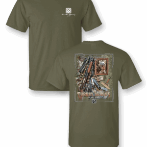 Turkey Season In The South Tshirt, Hunting Gear Graphic Art, Finn Stone Fashion, Outdoor Adventure Style, Perfect For Hunters, Menswear