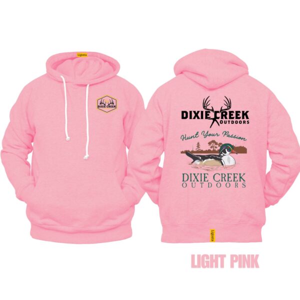 Ligosta Dixie Creek, Outdoor Wildlife Collection Hoodie, Unisex Hoodie Featuring Wood Duck Scene Design, Perfect For Waterfowl Hunters 005 - Image 4