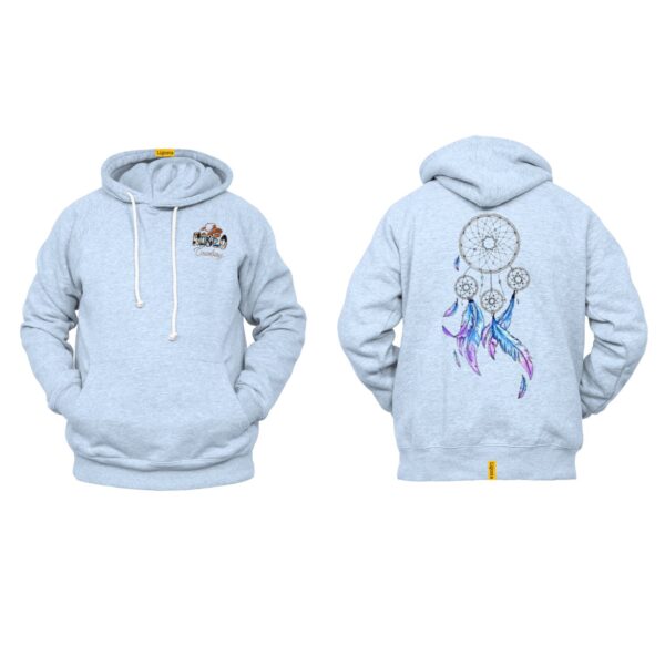 Ligosta Cowboy, Midnight Dream Collection Hoodie, Unisex Hoodie With Elegant Dreamcatcher Design, Perfect For Boho Lovers 013 - Image 6
