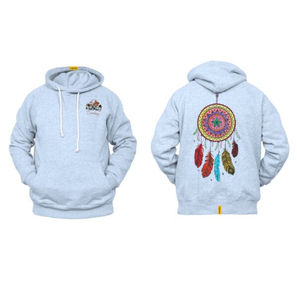 Ligosta Cowboy, Tribal Star Dreamcatcher Collection Hoodie, Unisex Hoodie With Colorful Dreamcatcher Design, Perfect For Boho Lovers 016 - Image 6