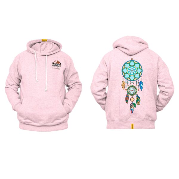 Ligosta Cowboy, Dreamcatcher Spirit Collection Hoodie, Unisex Hoodie With Vibrant Dreamcatcher Design, Perfect For Boho Lovers 010 - Image 4