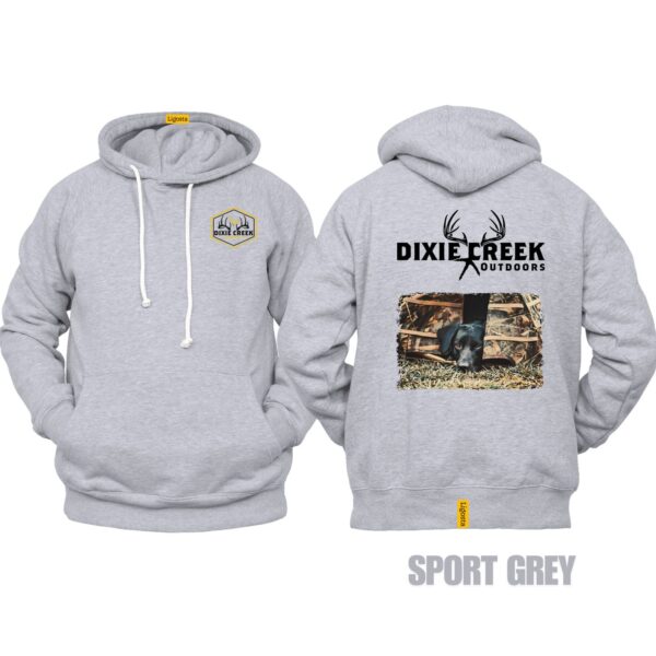Ligosta Dixie Creek, Wildlife Collection Hoodie, Unisex Hoodie Featuring Hunting Dog Design, Perfect For Dog Lovers 016 - Image 5
